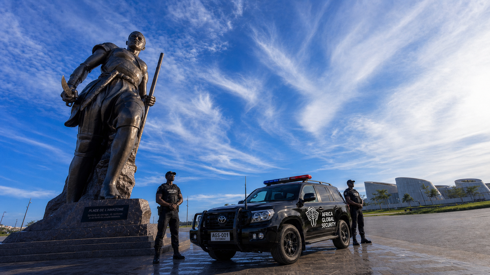 Agents Africa Global Security en intervention